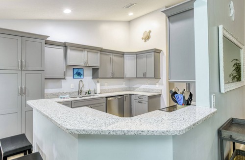 Butler Beach House | Tiki Time - Pool & Heated Spa, Wonderful Backyard Space, Near the Beach!