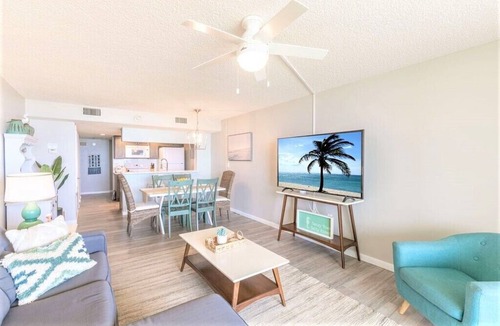 Port Canaveral Condo | Top Floor direct view | Gorgeous Sunny Oasis on the Beach!