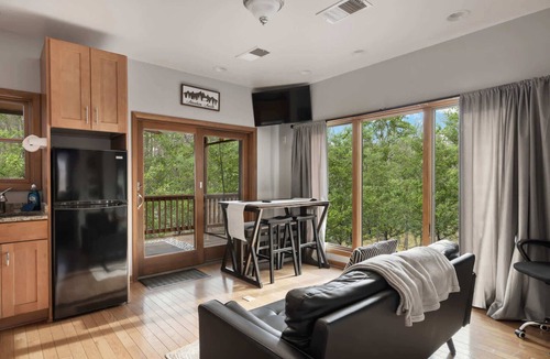 The Woods Ski Chalet | Two Cabins Retreat in Woods Resort - Dog-Friendly!