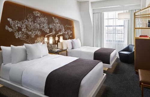 Downtown Washington D.C. Hotel | Two City View Deluxe 2 Double Beds | Hotel Washington | Near Iconic Landmarks