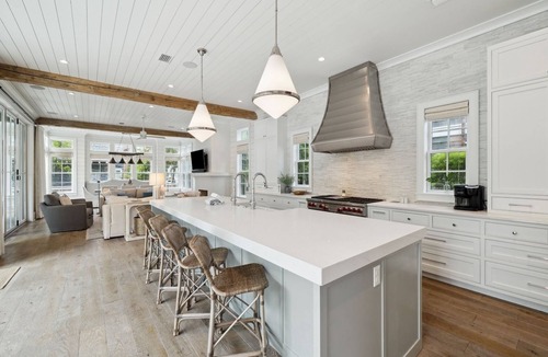 WaterSound Beach House | Two Primary Suites, Pool and Golf Cart