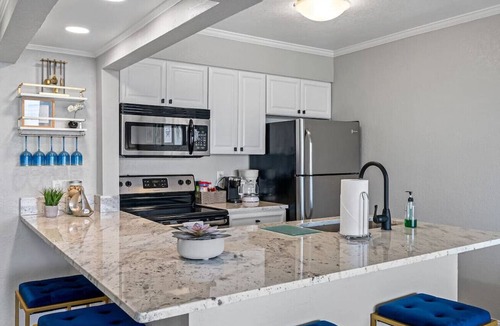 Rocky Point Condo | Wake up to the ocean breeze! Sailport Resort Condo