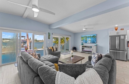 Indian Rocks Beach House | Water Lover's Paradise | Waterfront Private Dock Heated Pool