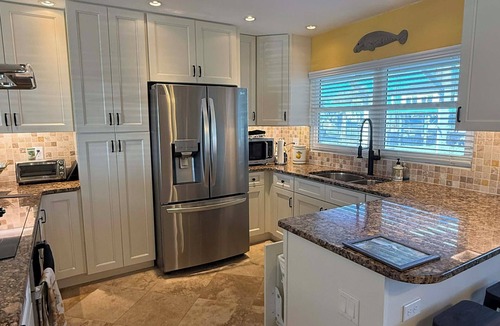 Englewood South House | Waterfront + 2Bed + No Bridge Gulf Access + Dock + Pool ready October 2026!
