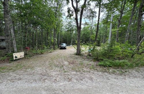 Franklin RV Rental | Waterfront campsite perfect for parking your camper/RV!