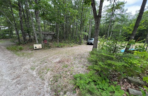 Franklin RV Rental | Waterfront campsite perfect for parking your camper/RV!