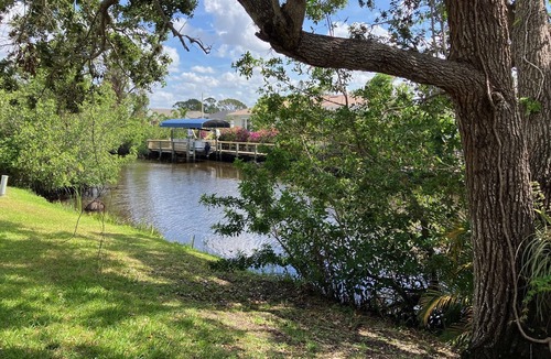Riverbend Country Club House | Waterfront Gulf Access Dock right off the Caloosahatchee River abundant wildlife