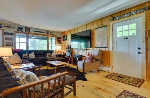 Severance House | Waterfront Home on Paradox Lake w/Dock & Views!