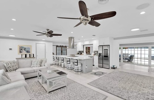 Lighthouse Point House | Waterfront Oasis with Pool, Hot Tub, & Games