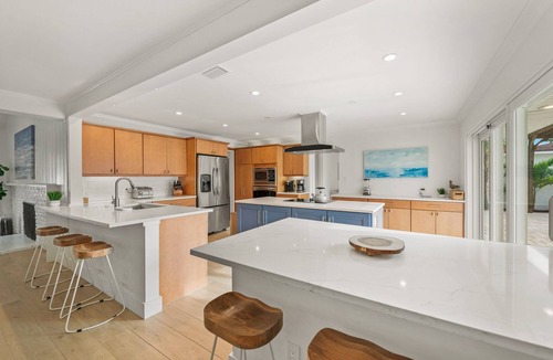 Saint Armands Key House | Waterfront w/Putting Green, Heated Pool, Dock -Manatee Cove