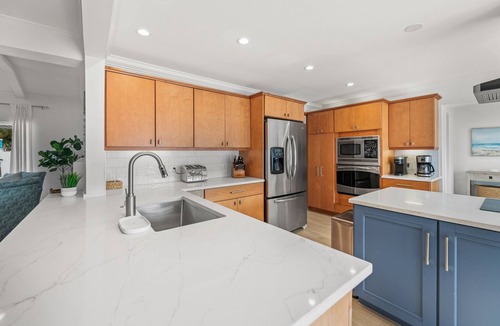 Saint Armands Key House | Waterfront w/Putting Green, Heated Pool, Dock -Manatee Cove