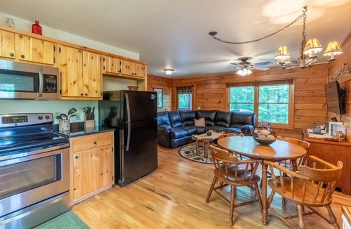 Robbinsville Cabin | Whippoorwill Lake-Fire Pit - Covered Porch - Gas Grill