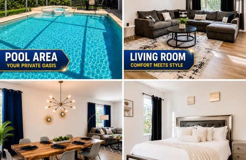 Windwood Bay House | Wonderful 4BD House Private PoolNear Disney