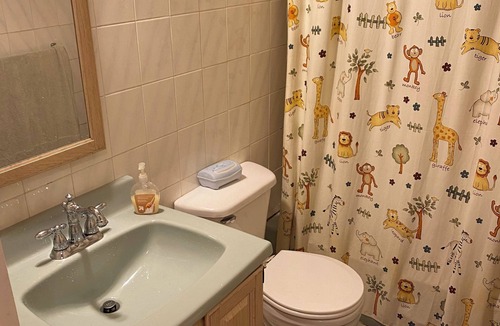 Bethesda House | Wooded privacy convenient to downtown DC and Bethesda. Family spacious!