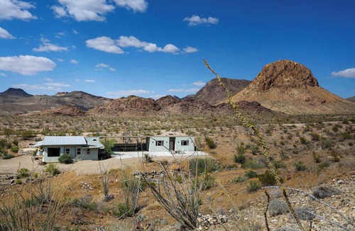 Terlingua House | Yellow Mountain House: Colorful 3BR Desert Retreat