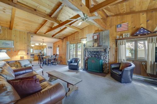 21 Mi to Slopes! Torch Lake Home w/Private Beach