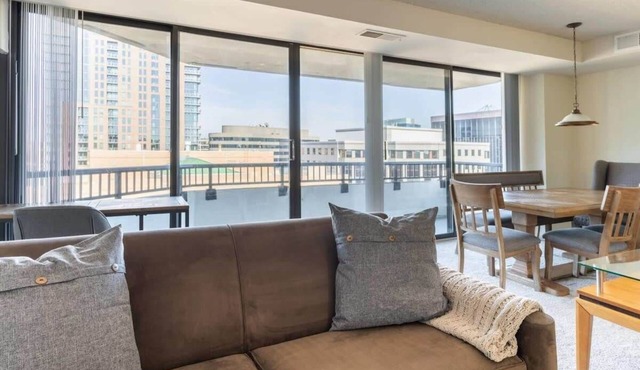 2BR Serene Executive Retreat with Balcony