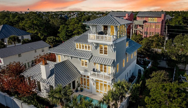 6BR Coastal Retreat with Golf Cart & Heated Pool!