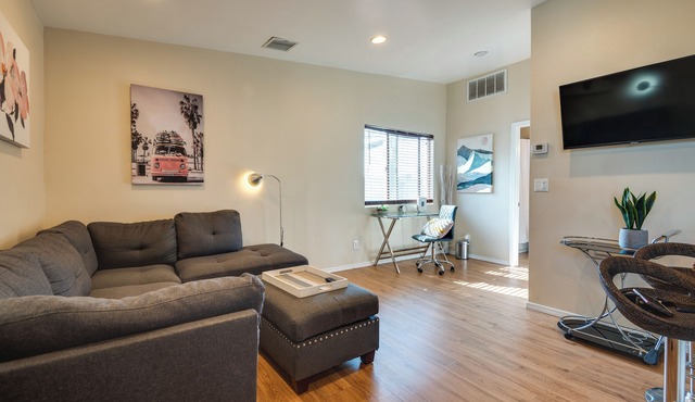 8 Mi to SoFi Stadium: WFH-Friendly Apt