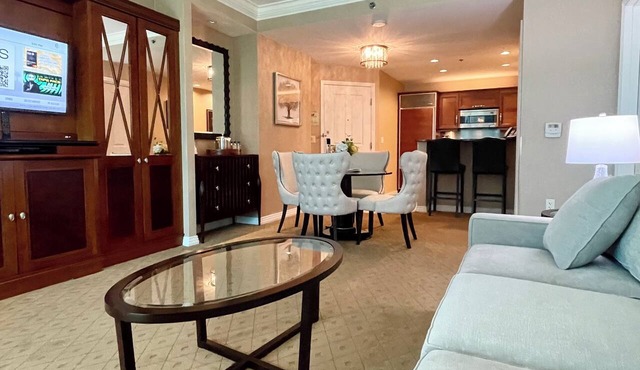 AMAZING! STRIP View-Balcony Signature MGM 1Bdrm 2Bath FREE VALET! NO RESORT FEES