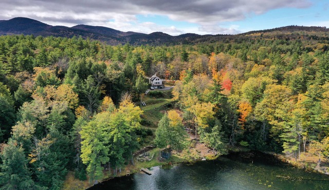 Augur Lake House on a 30 acre private property