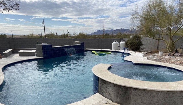 Awesome views of the Superstition Mountains!