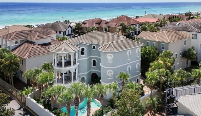 Ballamore Beach Haven | Private Beach, Elevator, Spa, Pool