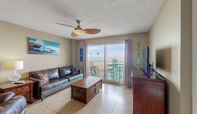 Beachfront Condo with Ocean View Balcony, AC, WiFi, & Shared Pool - Snowbirds OK
