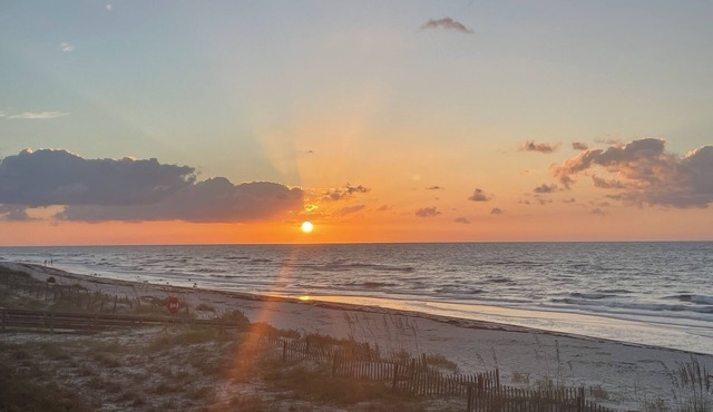 BEACHFRONT and DOG FRIENDLY Come watch the dolphins play!