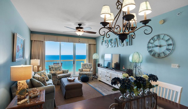 Calypso Resort - Direct Beach Front; 3 Bed, 2 Bath Condo, sleeps 9.