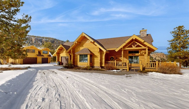 Charming cabin surrounded by trees with deck, grill, fireplace, games, & W/D