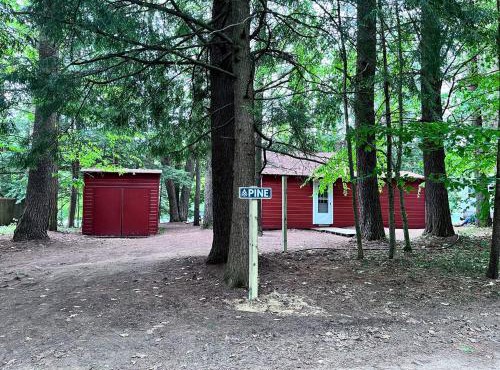 Charming One-Floor Waterfront Cabin with Dock & Fire Pit Near the River | Corinth, New York