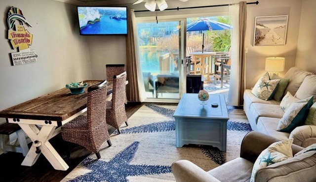 Coastal Retreat just steps from the Beach!