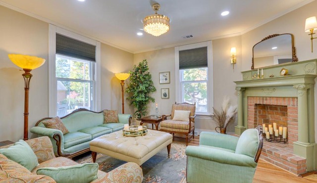 Danville Retreat w/Hot Tub & Cozy Fireplace!
