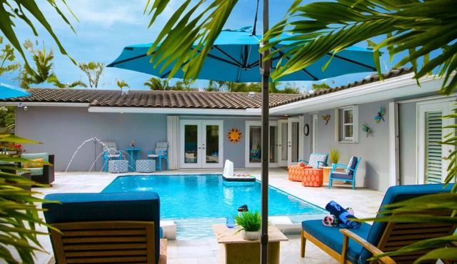 Exclusive Tropical Villa-Heated Pool&Outdoor Oasis