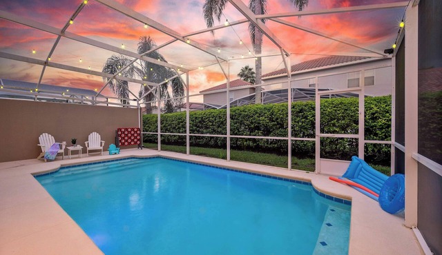 Family home w/pool & game room near Disney