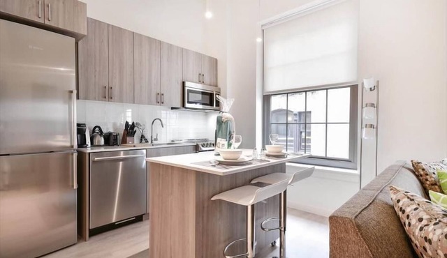 Fully Furnished Studio w/Full Kitchen nr Tufts Medical