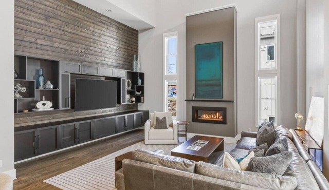 Germantown Stunner with a Skyline View, Rooftop and Private Garage
