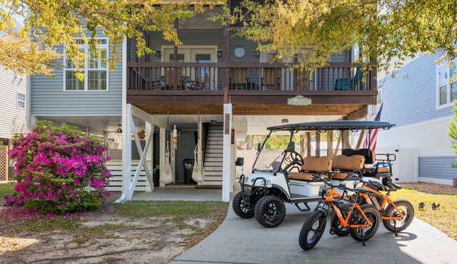 Golf Cart E-bike Family Oasis BodyBoard King Bed