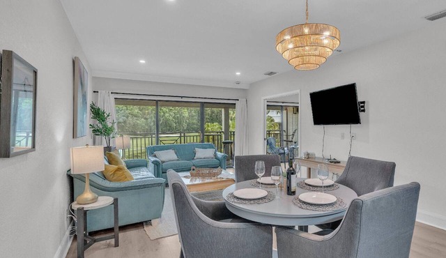 Golf & Tennis Condo | 2 Queen Beds | Optional Saddlebrook Amenities | Patio Views