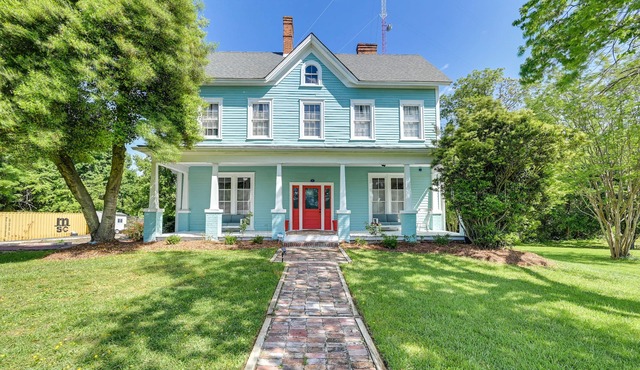 Grand Historic Home w/Yard & Deck in High Point!