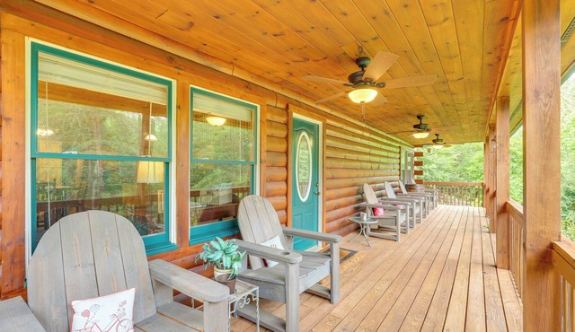 Hot Tub Soaks! 'Moonshine Manor' Near Lake Lure