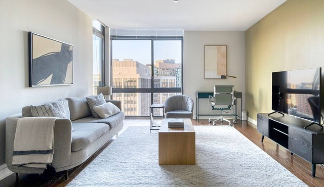 Inviting Bethesda Bainbridge 2BR w/Gym & Rooftop Pool, nr Metro, by Blueground