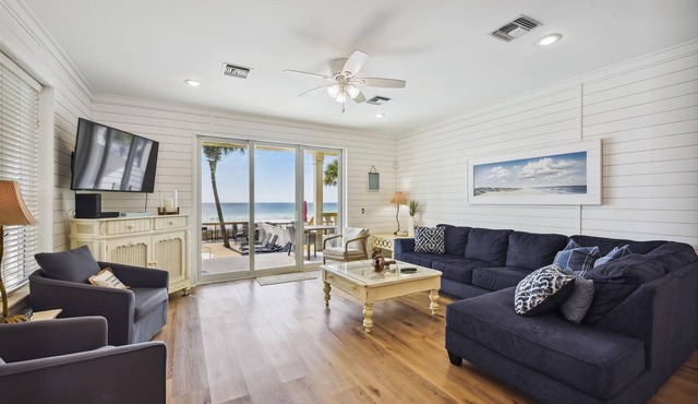 Just Beachy - 5 Bedroom/5 Bathroom Beach-Front Home w/Private Pool! Sleeps 20