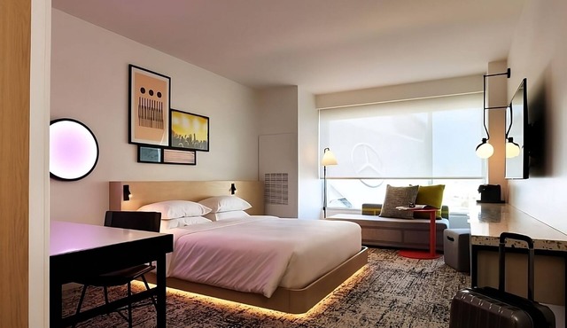 King Room, High Floor Views at REVERB by Hard Rock Downtown Atlanta