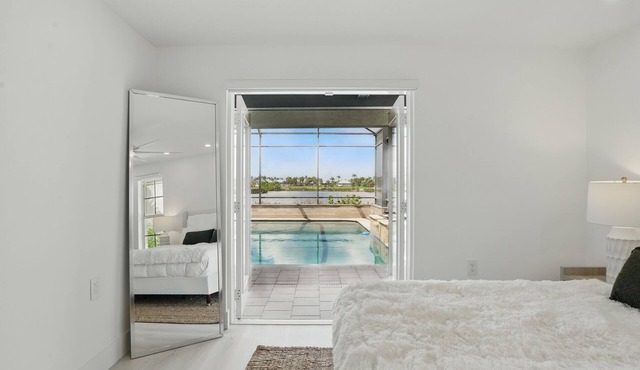 Lake front Island Oasis with Private Pool & Bike to Beach – Sanibel Retreat
