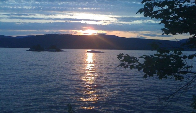 Lake George custom home 75 feet from the lakes edge!