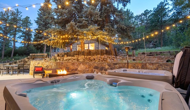 Lower Stone Lodge | Hot Tub| Game Room| Lower Unit