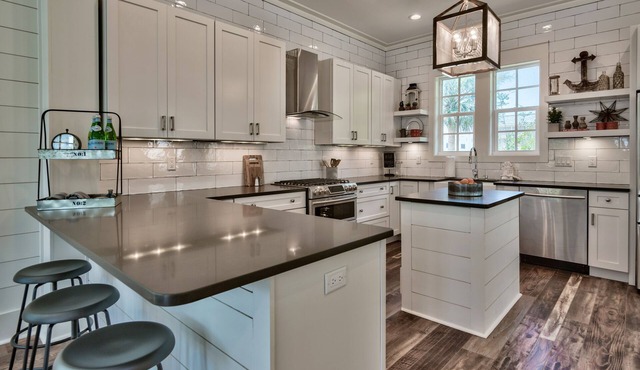 New construction, custom decorated, chic and spacious Seacrest home, sleeps 14