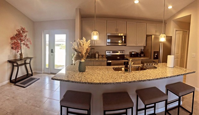 New house! Special promo for 1+ week rental, 5% off, 1+ month rental 11% off!